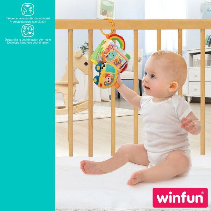 Mobile vauvansänkyyn Winfun Kangas Muovinen 11,5 x 11,5 x 11,5 cm (6 osaa)