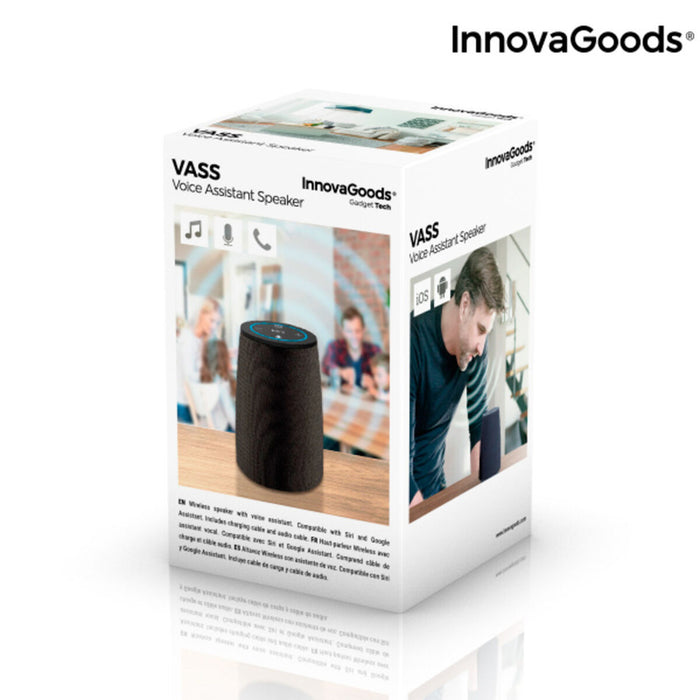 InnovaGoods Intelligent Bluetooth Speaker Voice Assistant