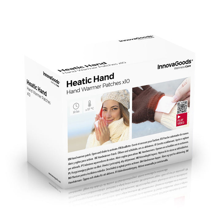 Kädenlämmittimet Heatic Hand InnovaGoods 10 osaa