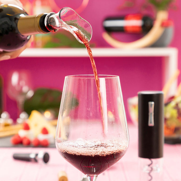 Ladattava elektroninen viinipullonavaaja tarvikkeilla Corklux InnovaGoods
