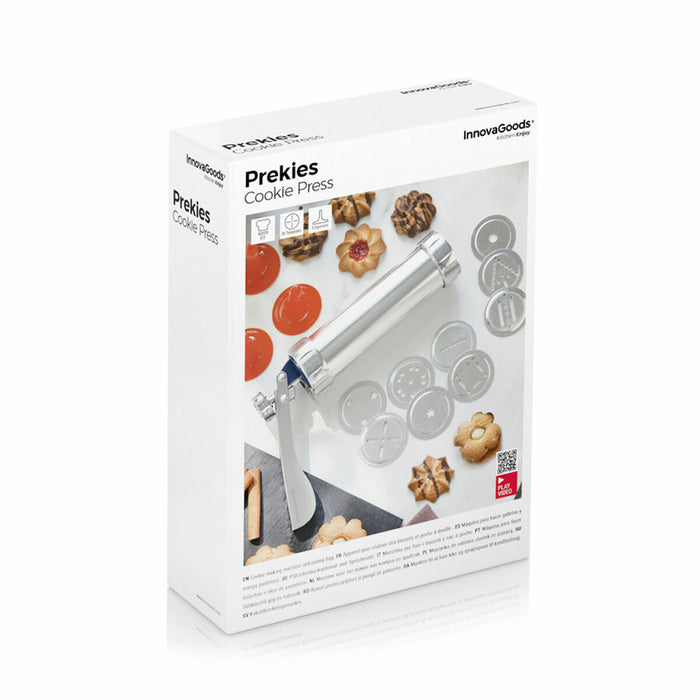 2-in-1 pikkuleipä- ja koristepursotin Prekies InnovaGoods (Kunnostetut Tuotteet B)